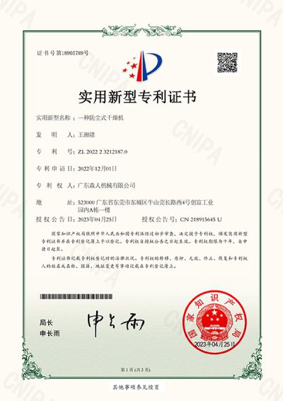 Certificados de patentes