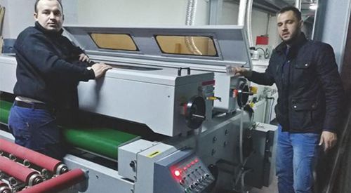 Línea de recubrimiento de vidrio en Turquía