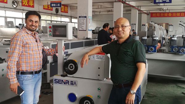 Línea de revestimiento de vidrio para un cliente indio
